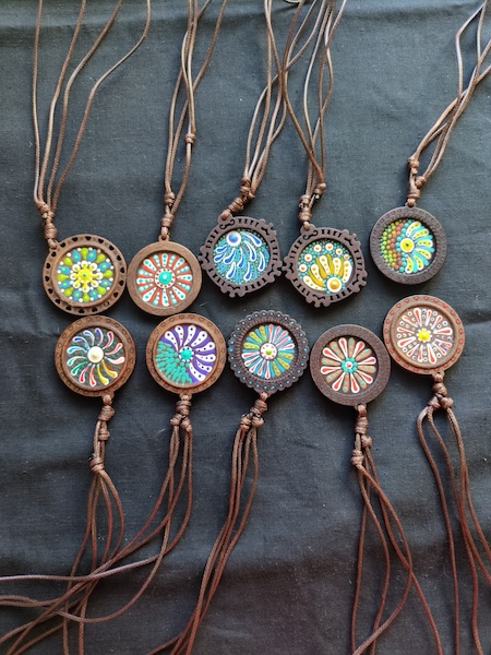 Wood Pendant